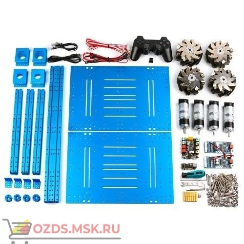 Фото Платформа на всенаправленных колёсах Mecanum Wheel Robot Kit with Orion and Handle P1010046