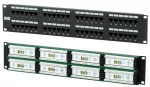 фото Патч - панель 48(2U) портов 5е кат. RJ-45