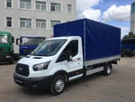 фото Ford Transit 470EF Бортовая платформа с тентом