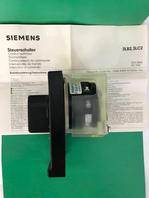 Фото Переключатель siemens-3lc2-277-oab01