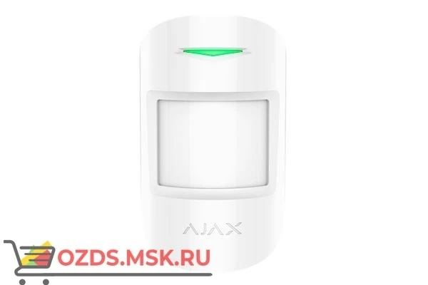 Фото Ajax MotionProtect (white) Датчик движения с иммунитетом к животным