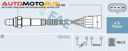 Фото Лямбда-зонд FAE 77224
