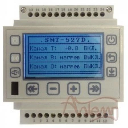 Фото SPYHEAT Программируемый электронный термостат SMT-527D (3 канала по 3 кВт)