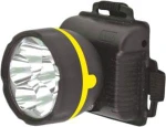 фото Фонарь Ultraflash налобный 909LED5 (черный, 5LED, 1 реж, 3XR6, пласт, коробка)