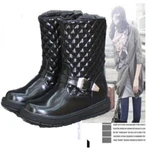 фото Женские сапоги 2015Russian Style Women Winter Boots Rain Boots