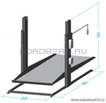 Фото №5 Подъемник парковочный двухстоечный NORDBERG NB-3