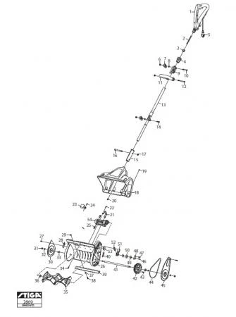 Фото Шнур питания снегоуборочной лопаты Stiga ST 1131 E (рис.5)