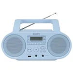 фото Магнитола SONY ZS-PS50L, CD, MP3, WMA, CD-R/RW, USB, AM/FM-тюнер, выходная мощность 4 Вт, голубая