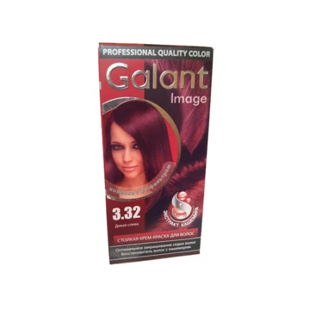 Фото Крем-краска для волос Дикая слива Galant Image Роза Импекс 120 ml