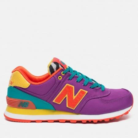 Фото New Balance WL574PY Pop Safari Purple/Teal/Orange