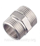 фото Ниппель (бочонок) Stout 3/4" нар(ш) х 3/4" нар(ш)