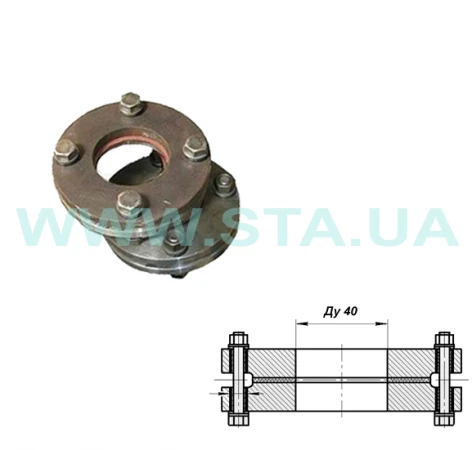Фото Фланцы изолирующие кованные Ду40мм Ру16 ГОСТ 12820-80