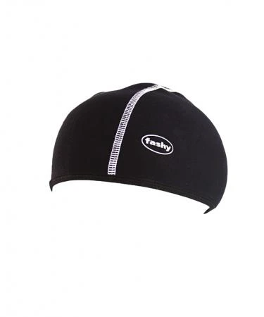 Фото Шапочка для плавания (полиэстер) Thermal Swim Cap Long 3258-20 (черный) (97441)