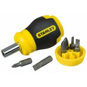 Фото Отвертка stubby multibit stanley 0-66-357