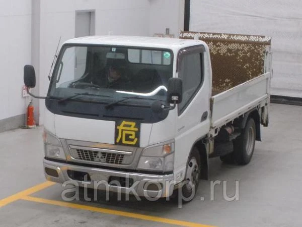 Фото Грузовик бортовой MITSUBISHI CANTER кузов FE70BS гв 2008 гидроборт грузопод 2 тн пробег 363 т.км