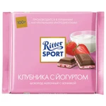 фото Шоколад RITTER SPORT "Клубника с йогуртом"