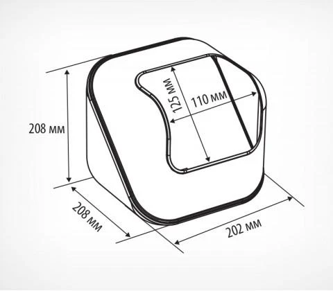 Фото Дисплей чаша-cube