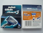 фото Оптом Gillette бритвы для бритья Mach3