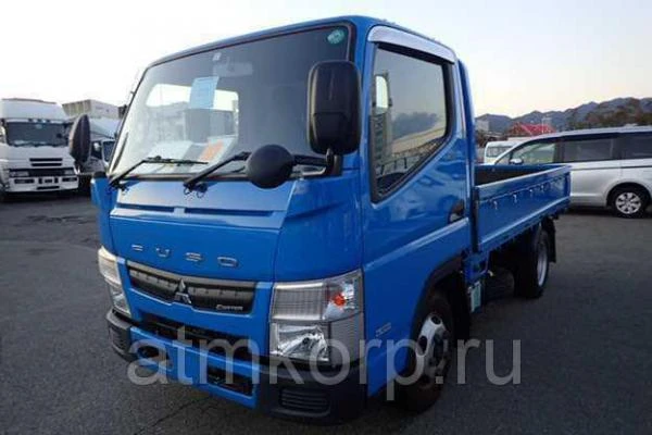 Фото Грузовик бортовой MITSUBISHI CANTER кузов FBA20 год выпуска 2014 грузоподъемность 2 тонны пробег 99 тыс км