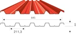 фото Кровельный профнастил Н60
