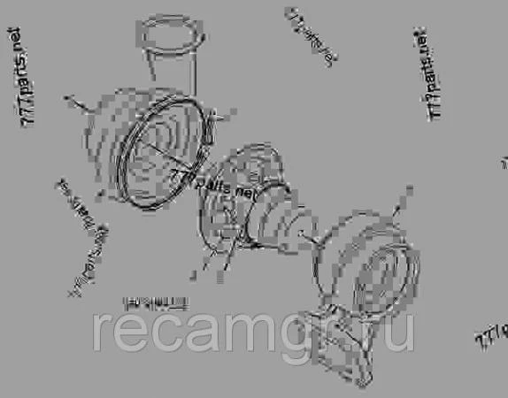 Фото Турбина CAT 211-6964