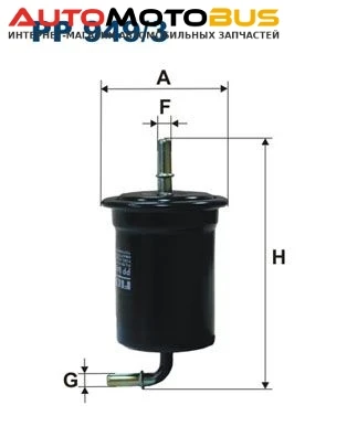 Фото Фильтр топливный FILTRON PP949/3