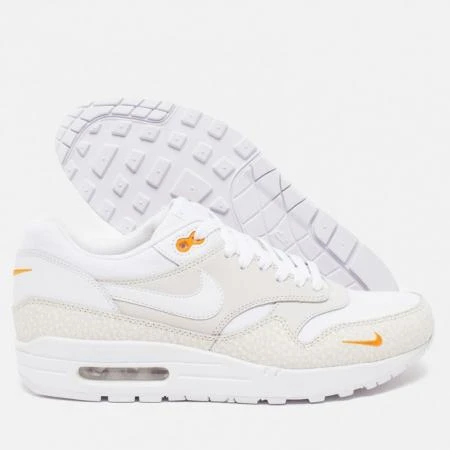 Фото Nike Air Max 1 Premium White/Kumquat