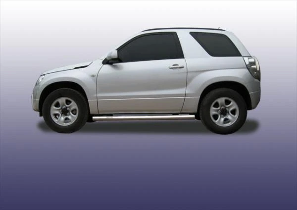 Фото Slitkoff Защита порогов d76 труба Suzuki Grand Vitara 2008 3 двери