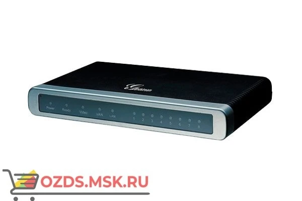 Фото Шлюз VoiceIP Grandstream GXW-4008 8xFXS, 2xEth, SIP, БП