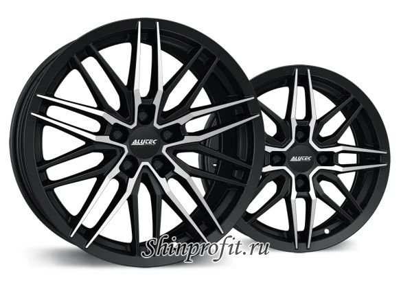 Фото Alutec Burnside 7.5x17/5x112 D70.1 ET35 Diamond Black Front Polished