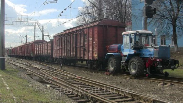 Фото Мотовоз Маневровый на базе трактора ХТЗ-150К-09-25