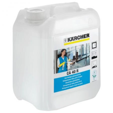 Фото Средство чистящее KARCHER (КЕРХЕР) CA40R, для стекол, 5 л, 6.295-712.0/6.295-688.0