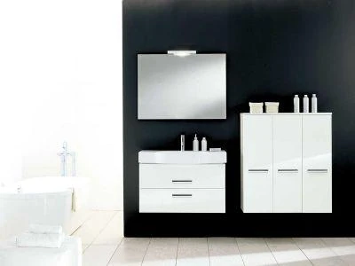 Фото Berloni Bagno Wall Комплект мебели для ванной комнаты WALL 01 | интернет-магазин сантехники Santehmag.ru