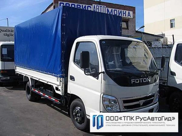 Фото Foton BJ 1051 Aumark Бортовой тентованный