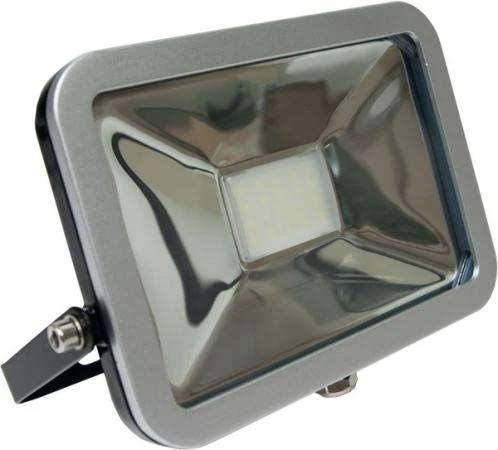 Фото Прожектор светодиодный I-SPOT 20LED 20W 1600LM 5700K 230V/50Hz 213*180*27.5mm с кабелем длиной 30см черный LL-837; 12970