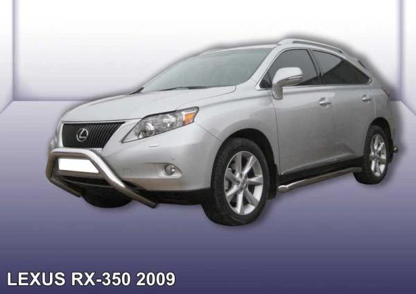 Фото Slitkoff Кенгурятник d76 низкий мини Lexus RX 350 2009