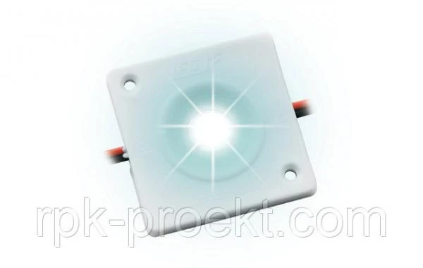 Фото Модуль светодиодный ELF Hight Power ll 1SMD5074 12 В 1.44 Вт 120 градусов IP67 цвет: белый/синий/красный