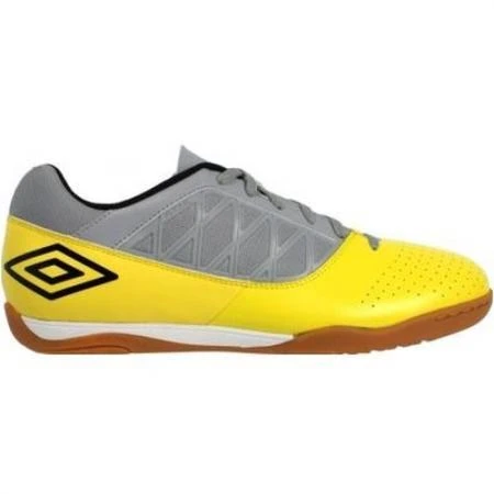 Фото Кроссовки зальные Umbro Vision 2 League-A (Размер: 7; Цвет: Желто-черно-серые;)