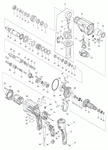 фото Makita Самокл. картонная этикетка перфоратор Makita HR2611F рис.( 93)