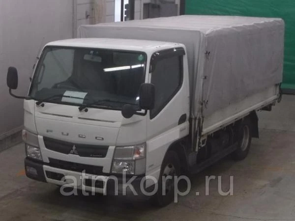 Фото Грузовик бортовой тентован MITSUBISHI CANTER кузов FGA20 гв 2011 полный привод 4х4 груз 2 тн пробег 196 т.км