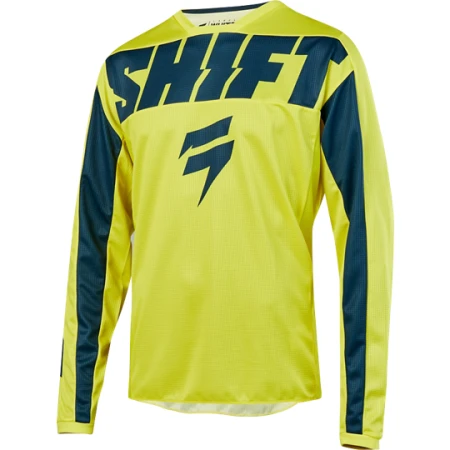 Фото Мотоджерси Shift White York Jersey Yellow/Navy M (21707-079-M)