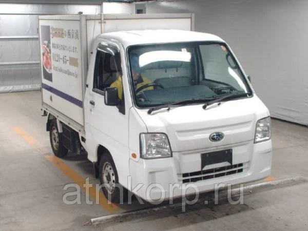 Фото Авторефрижератор микрогрузовик SUBARU SAMBAR Truck кузов TT1 год выпуска 2010 пробег 156 тыс км цвет белый