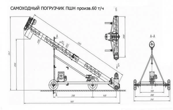 Фото Самоходный погрузчик ПШН