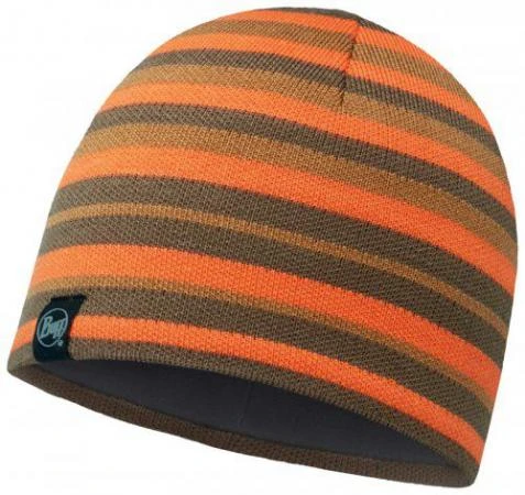 Фото Шапка BUFF KNITTED &amp; POLAR HAT BUFF® LAKISTRIPES FOSSIL-FOSSIL-Standard