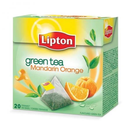 Фото Чай LIPTON (Липтон) "Green Mandarin Orange"