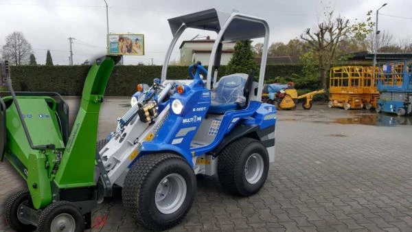 Фото Гидравлический измельчитель веток на минипогрузчик Greenmech CS 100 TMP HYD