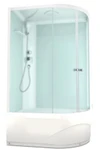 фото Душевая кабина Domani Spa Delight 110 height 1000х1000х2180 тонированное стекло