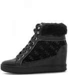 фото Guess FLFUR4-SUE12-BLACK