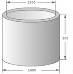 фото Кольцо железобетонное КС 15.3