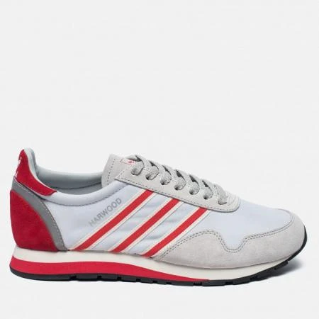 Фото Adidas Originals Harwood Spezial Clear Grey/Ray Red/Off White